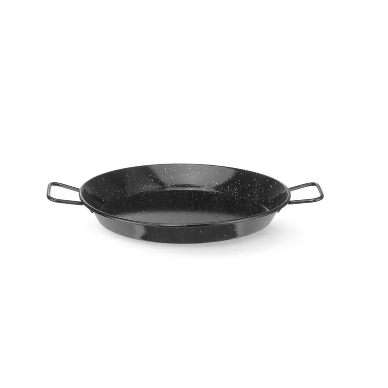 Enamelled pan