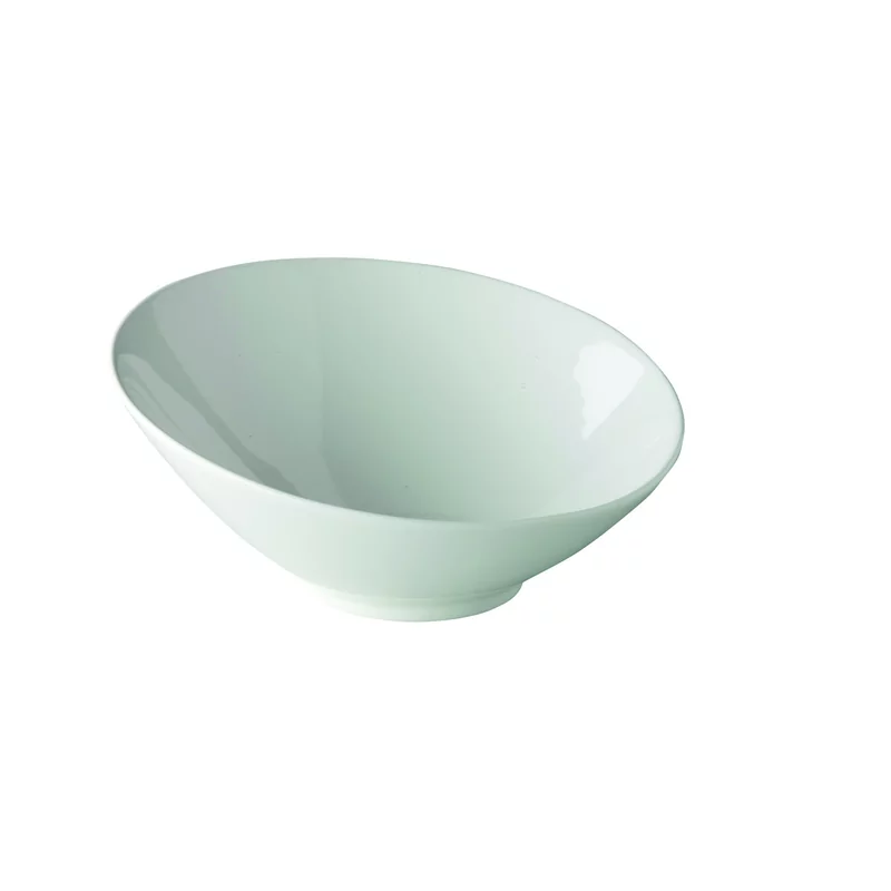 Q Fine China saladekom schuin 17,5 cm