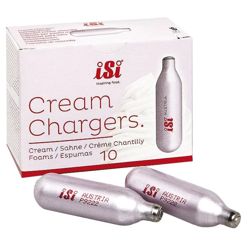 Cartouches isi p.creme fraiche 10p