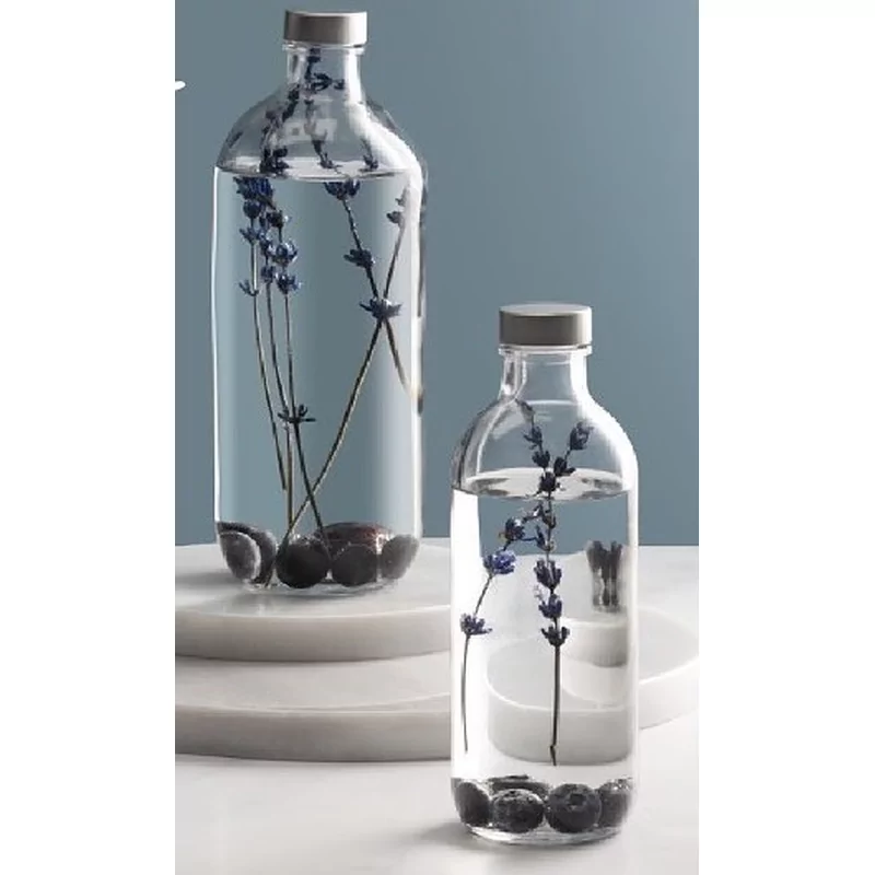 Glazen fles Iconic D73xH202mm 500ml