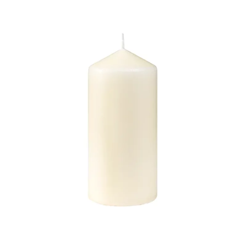 Bougie bloc cream Duni130/60 12p