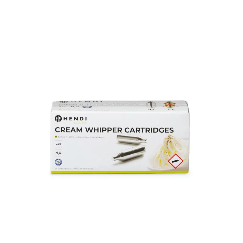 Cream whipper chargers