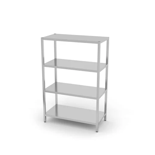 Opbergrek met 4 volledige planken – geschroefd