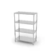 Storage rack with 4 full shelves – bolted
