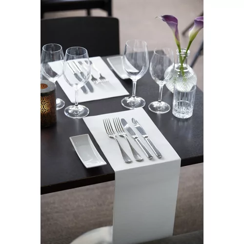 Servet white dunilin max 40x60cm 225st