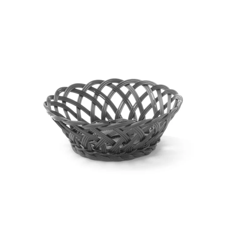 Baskets with woven sides