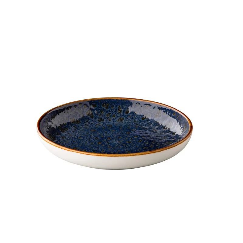 Jersey deep round plate blue 26,5 cm