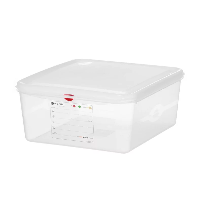 GN 2/3 container, polypropyleen