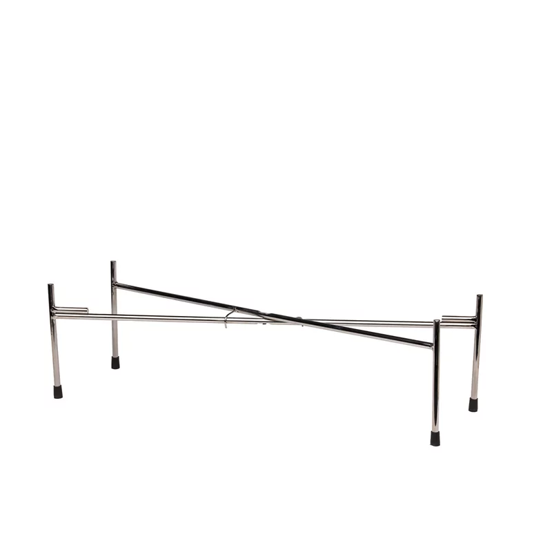 Tray stand st.st 63 x 21,5 x 19 cm