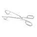Curved serving tong