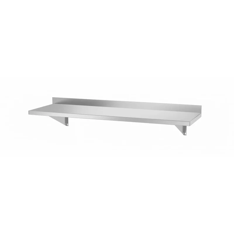Wall shelf, with 2 brackets