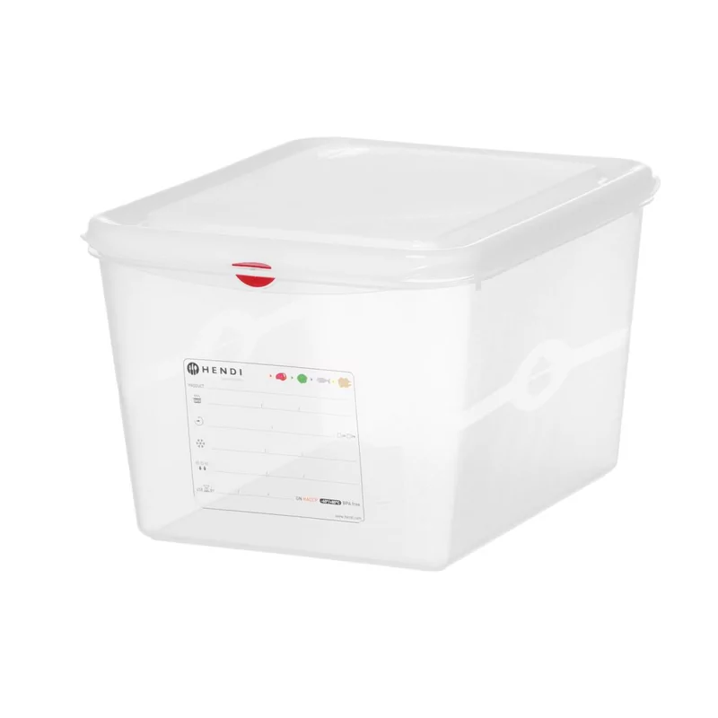 GN 1/2 container, polypropylene