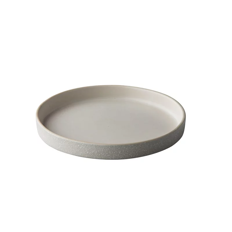 Bristol bord tweezijdig opstaande rand wit 22 cm