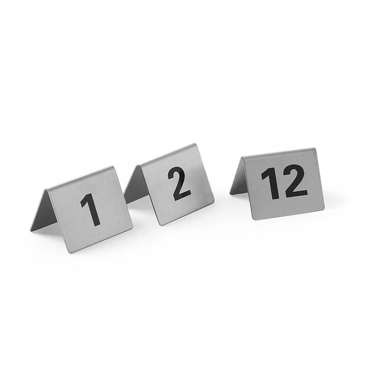 Tablestand numbers