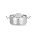 Stew pot low - with lid