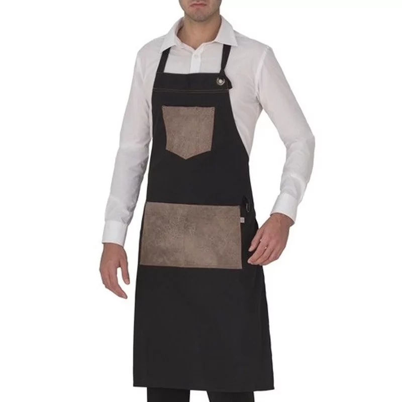 Manchester tablier polyester noir L100xB80cm