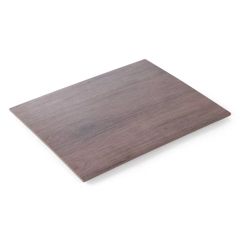 Plateau, rectangular – oak wood design