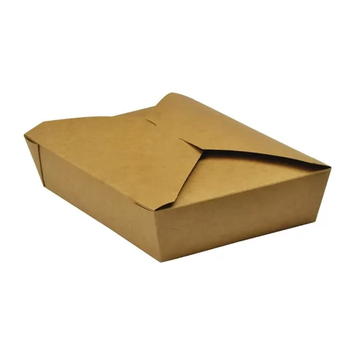 BoÃ®tes alimentaires en carton compostable Vegware No.2 1500ml (lot de 280)