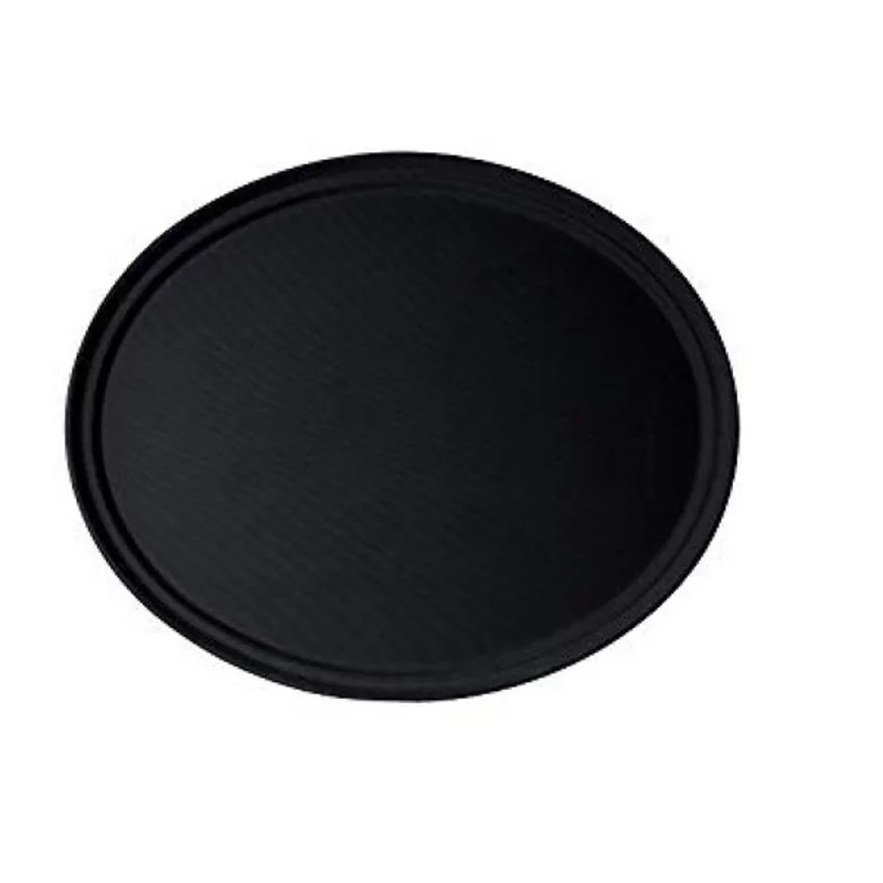 Cambro plateau oval non slip 73.5x60cm  noir