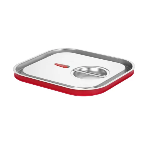 Lid for GN containers with silicone rim