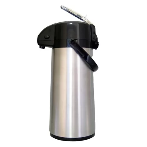 Isoleerkan met hefboom glazen binnenfles D160xH384mm 2,2L