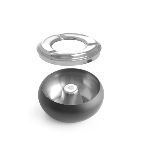 Bowl ashtray black