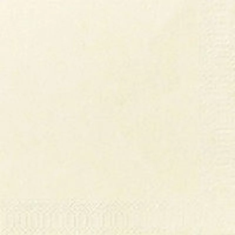 Napkins cream 24x24cm 2ply 8x300 pcs