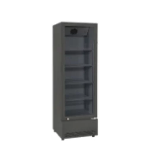 Display cooler, glass door
