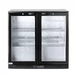 Back bar refrigerator double-door
