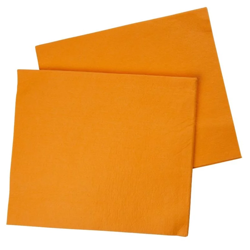 Serpillière en viscose 60 x 70 cm 170 g orange