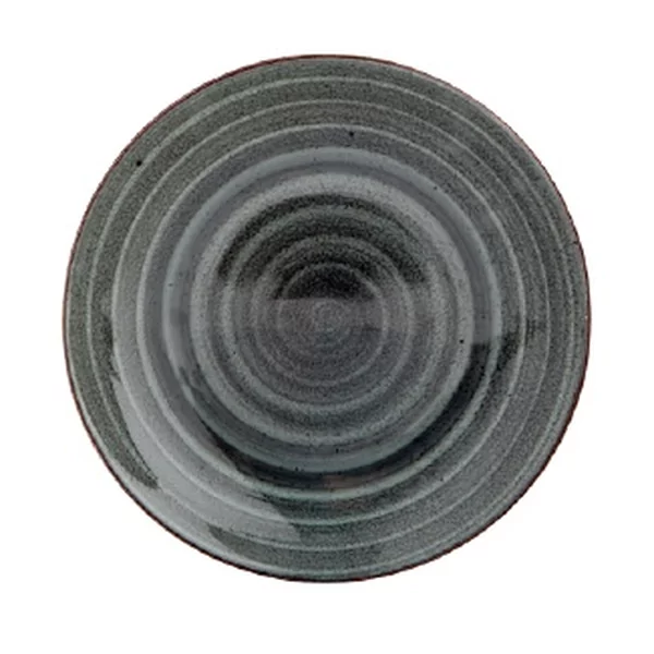 Gural Ent antracite assiette plate D210mm