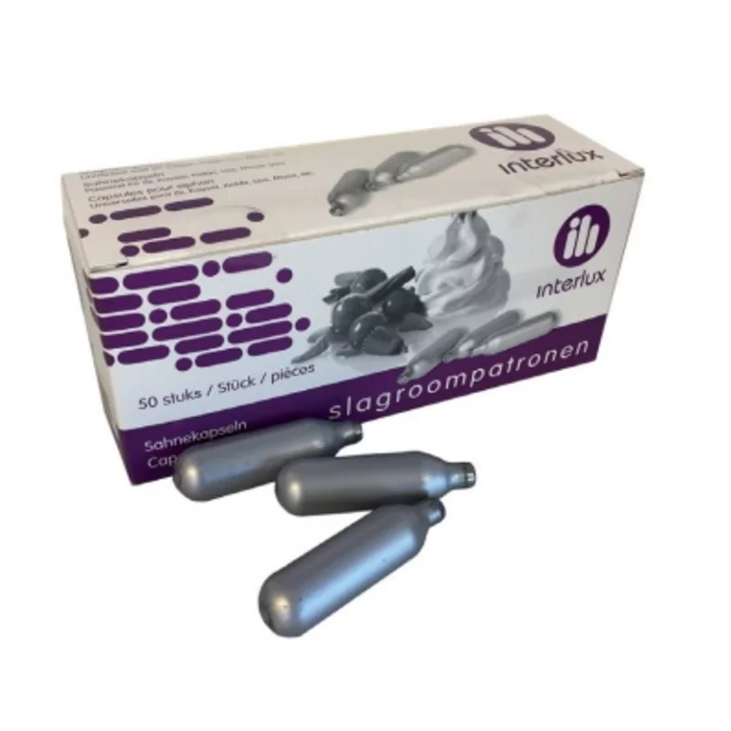 Slagroompatronen doosje 50 stuks