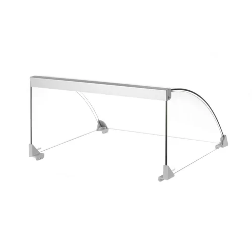 Couvercle en verre pour grill roulant pour saucisses