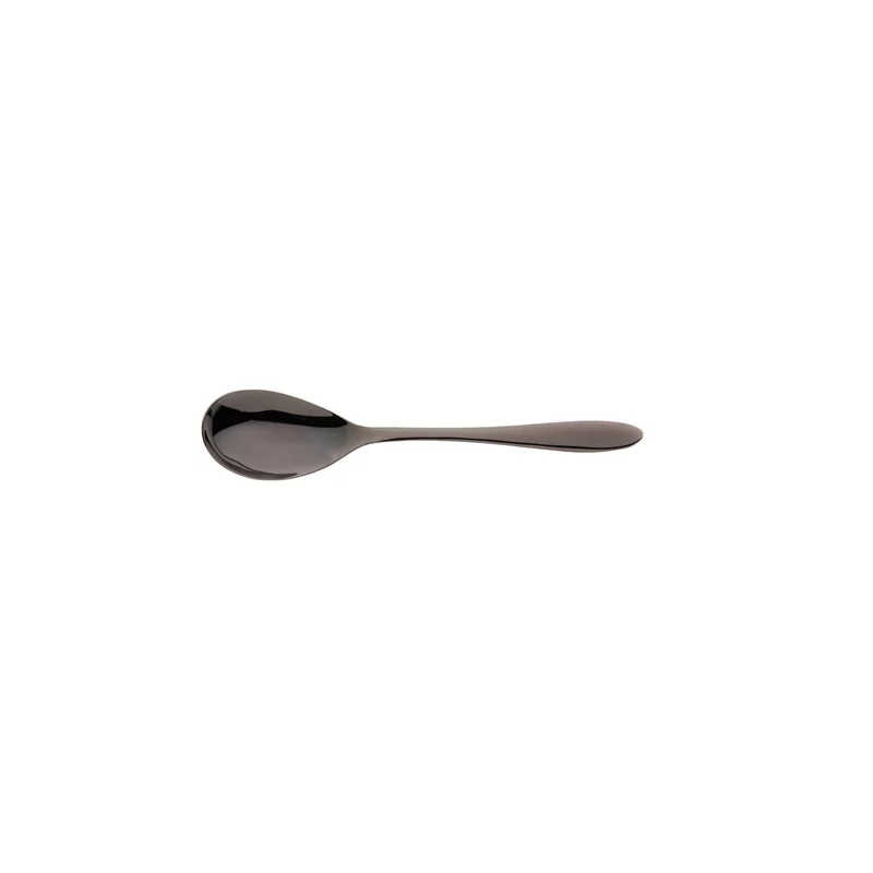 Gioia Gun Metal 18/10 dessertlepel 18 cm