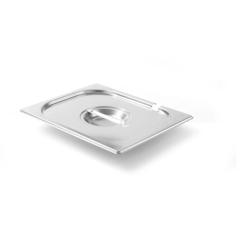 Lid for GN containers with ladle recess