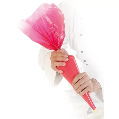 Poches à douilles en rouleau plastic Red Hot 74 pcs 28x59cm 2.55L