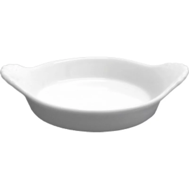Gratineerschaal rond L180xB150xH22mm 120ml
