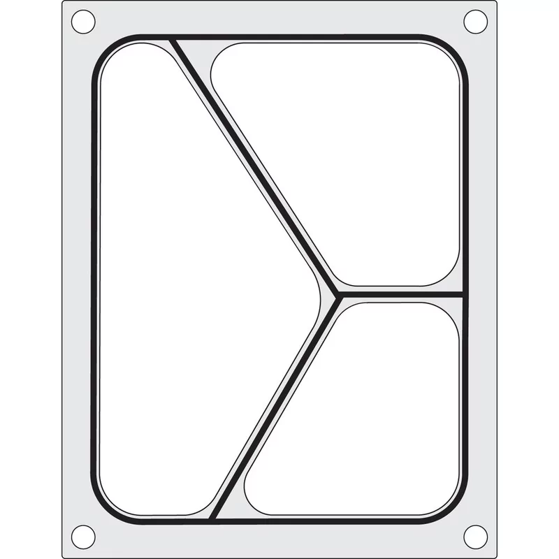 Tray sealer matrix