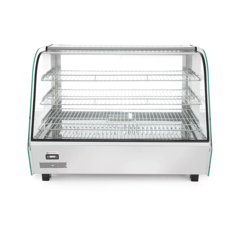 Vitrine de table chauffante