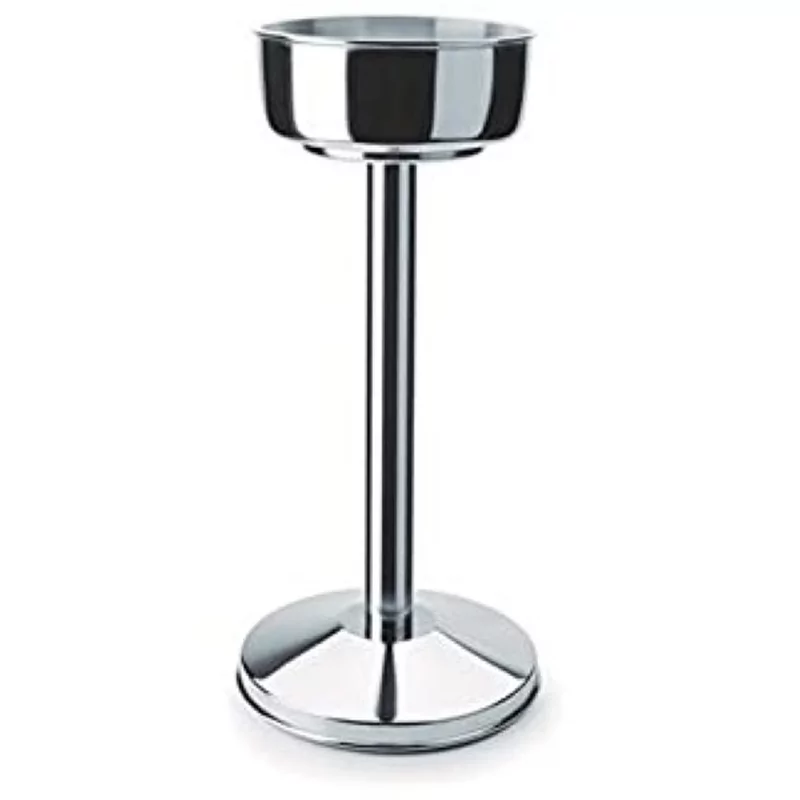 Pied inox champagne D200xH650mm