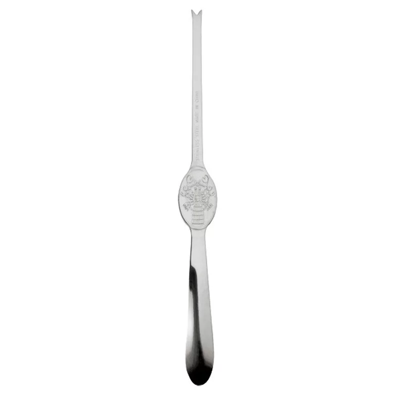 Kreefthaak inox L210xB20mm