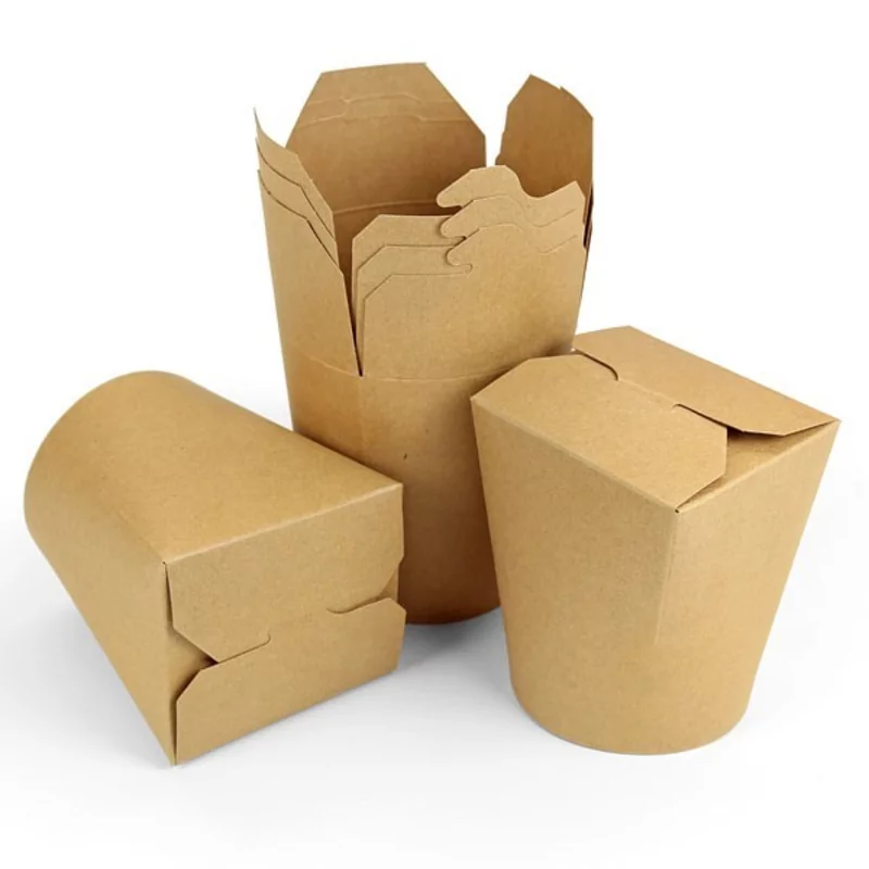 Noodle box kraft 32 oz/960ml 500st