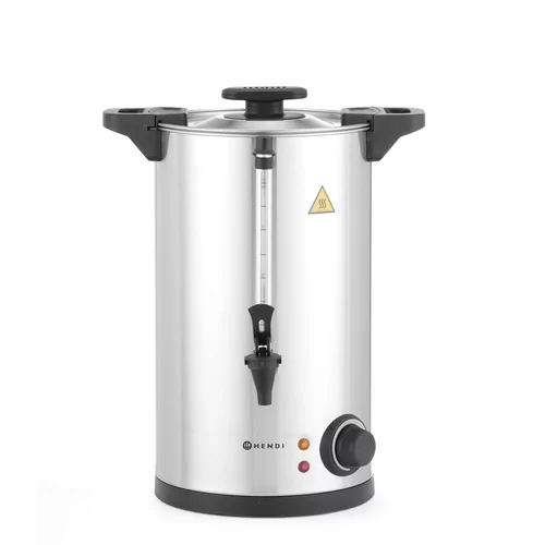 Hot drinks boiler single-walled