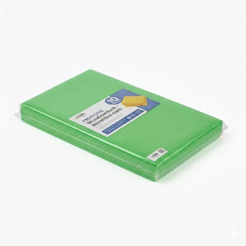 Microvezeldoek 54gr groen 10st