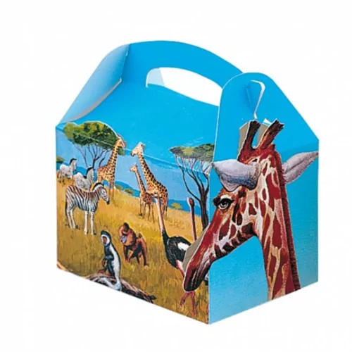 Boites d' enfants animaux 17x16x10cm 50p