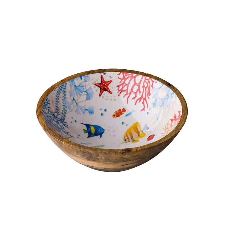 Bowl Seaworld mangowood 30 cm
