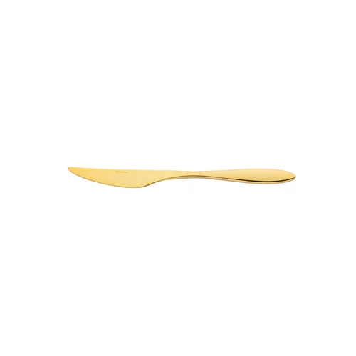 Gioia PVD Gold 18/10 table knife 22,7 cm