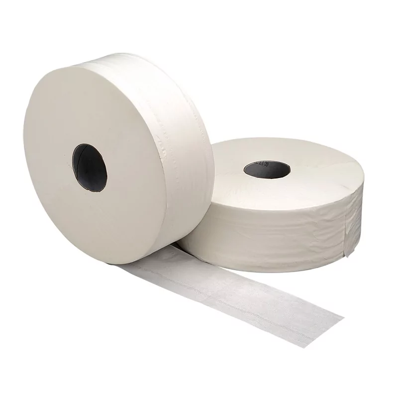 Jumborol mini 2ply wit 180m 12x1r.dia19