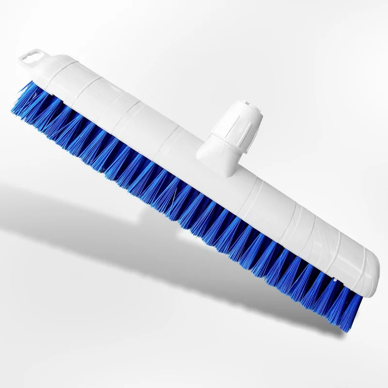 Brosse à récurer 30 cm HACCP bleue