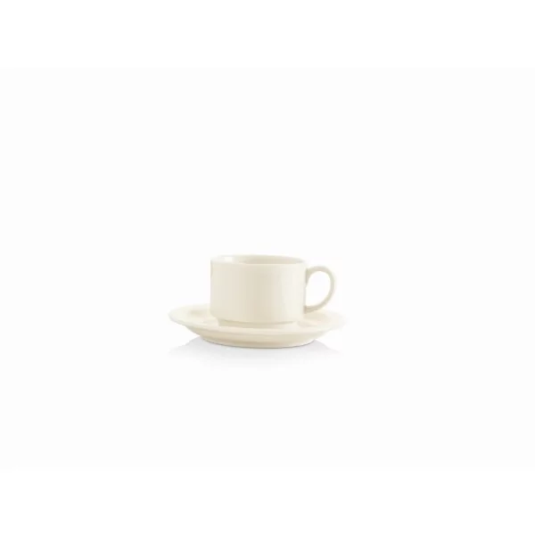 Gural Delta Ivory tasse empilable D77xH55mm 170ml